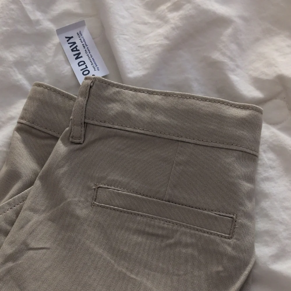 2 Pairs Old Navy Girls Sz14 Casual Bottoms - Navy, Tan Uniform